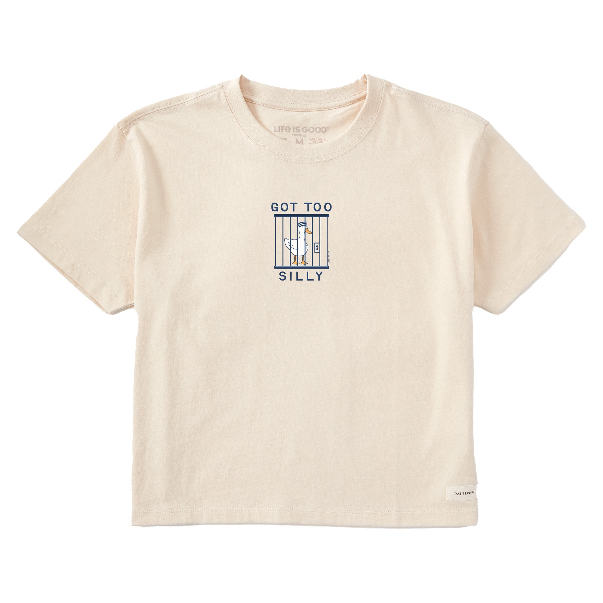 Women's Got Too Silly Short Sleeve Crusher Boxy Tee