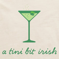 Women's A Tini Bit Irish Short Sleeve Crusher Boxy Tee
