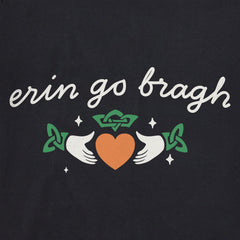 Women's Erin Go Bragh Claddagh Short Sleeve Crusher Boxy Tee
