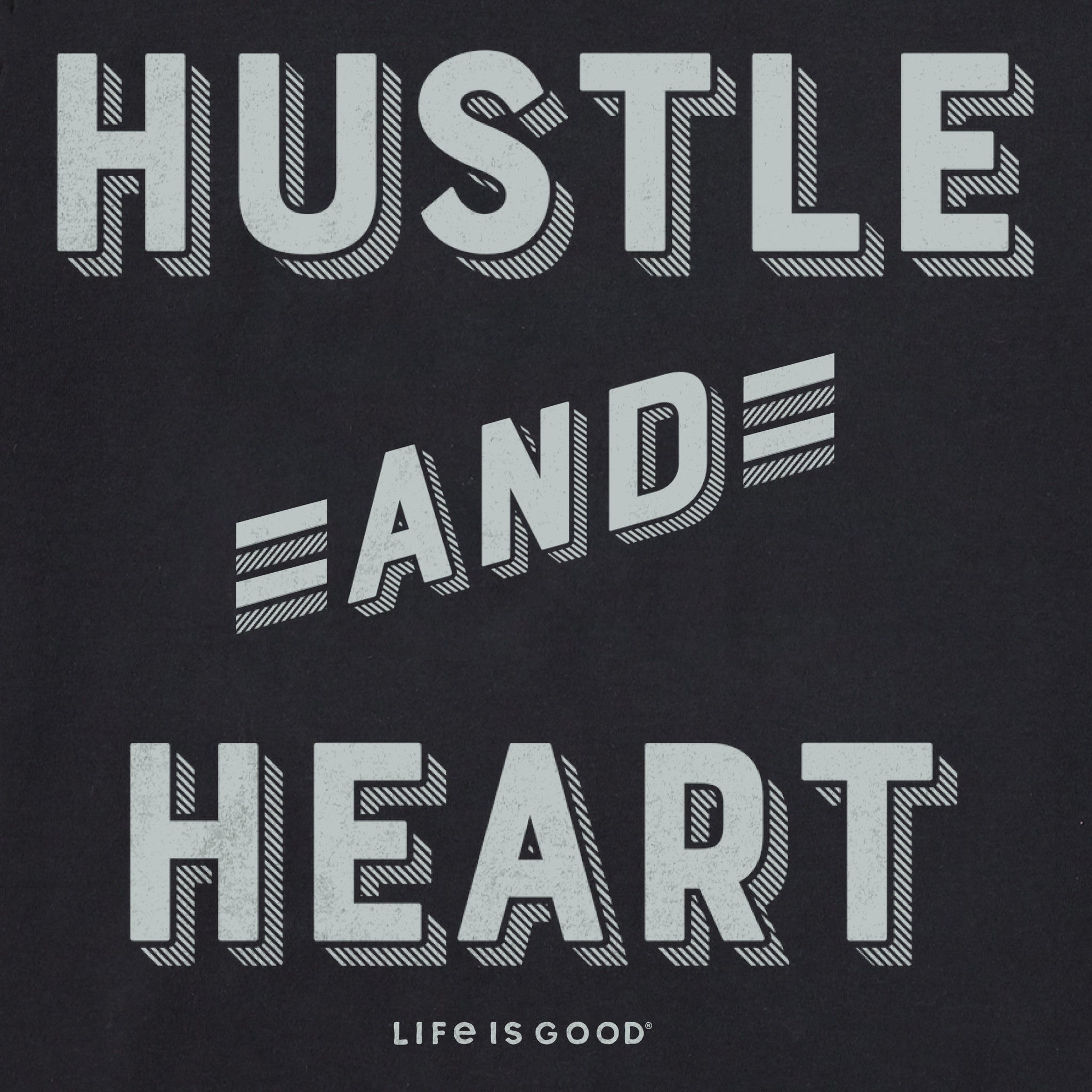 Women's Hustle and Heart Short Sleeve Crusher Tee