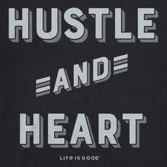Women's Hustle and Heart Short Sleeve Crusher Tee