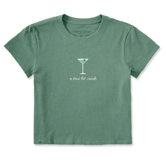 Women's A Tini Bit Irish Crusher-LITE Shrunken Tee