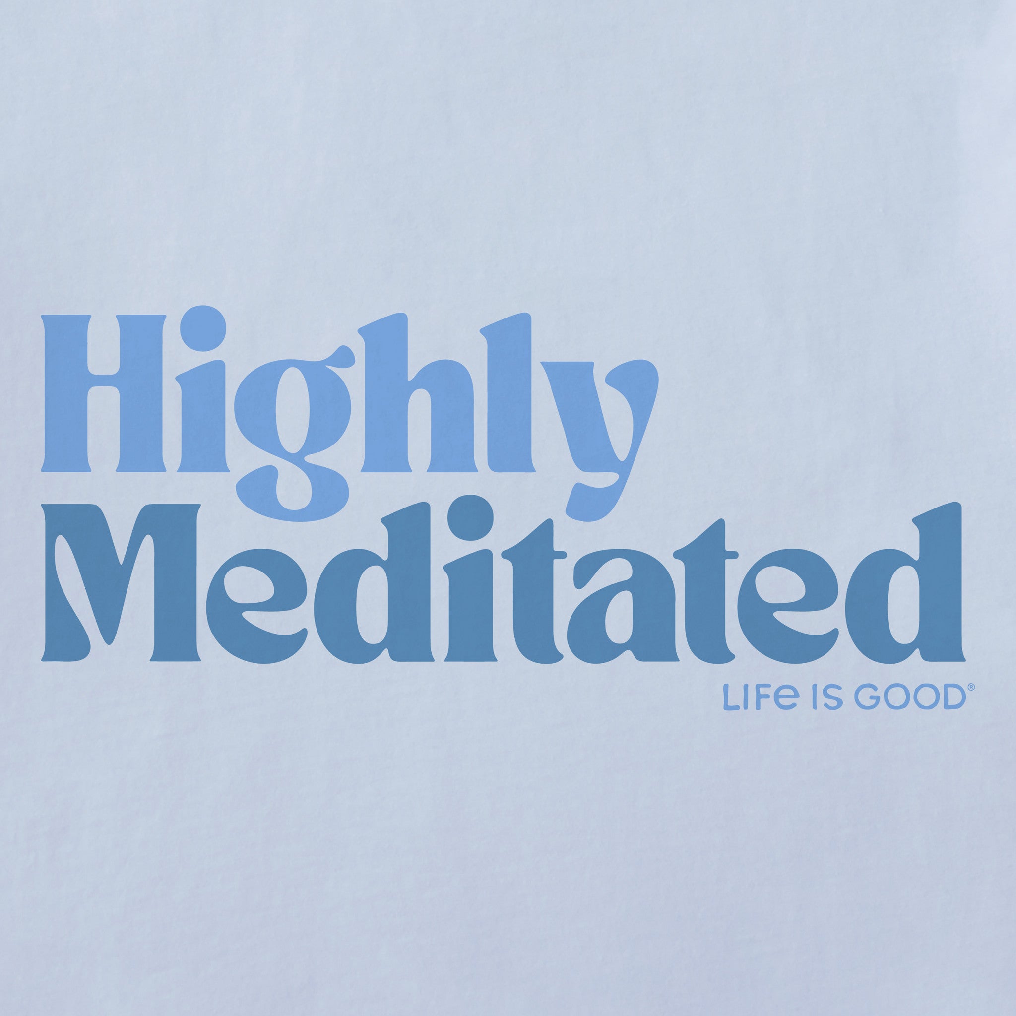 Women's Highly Meditated Text Crusher-LITE Shrunken Tee