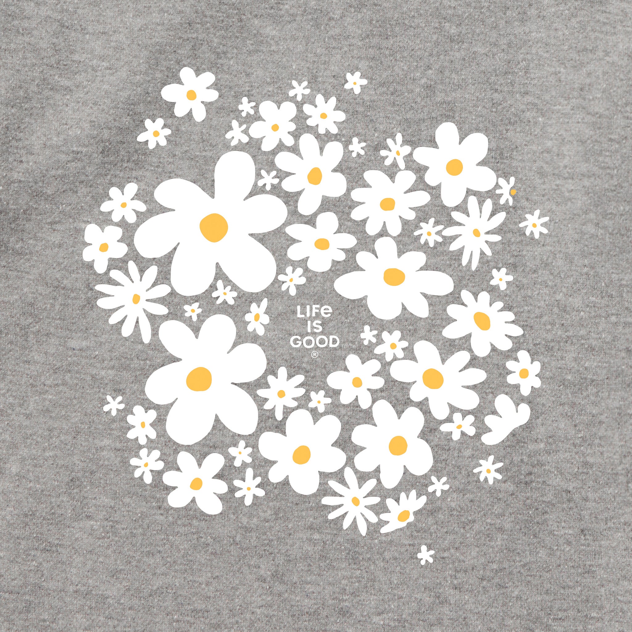Adult Unisex Daisy Splash Every Wear Crew Sweatshirt