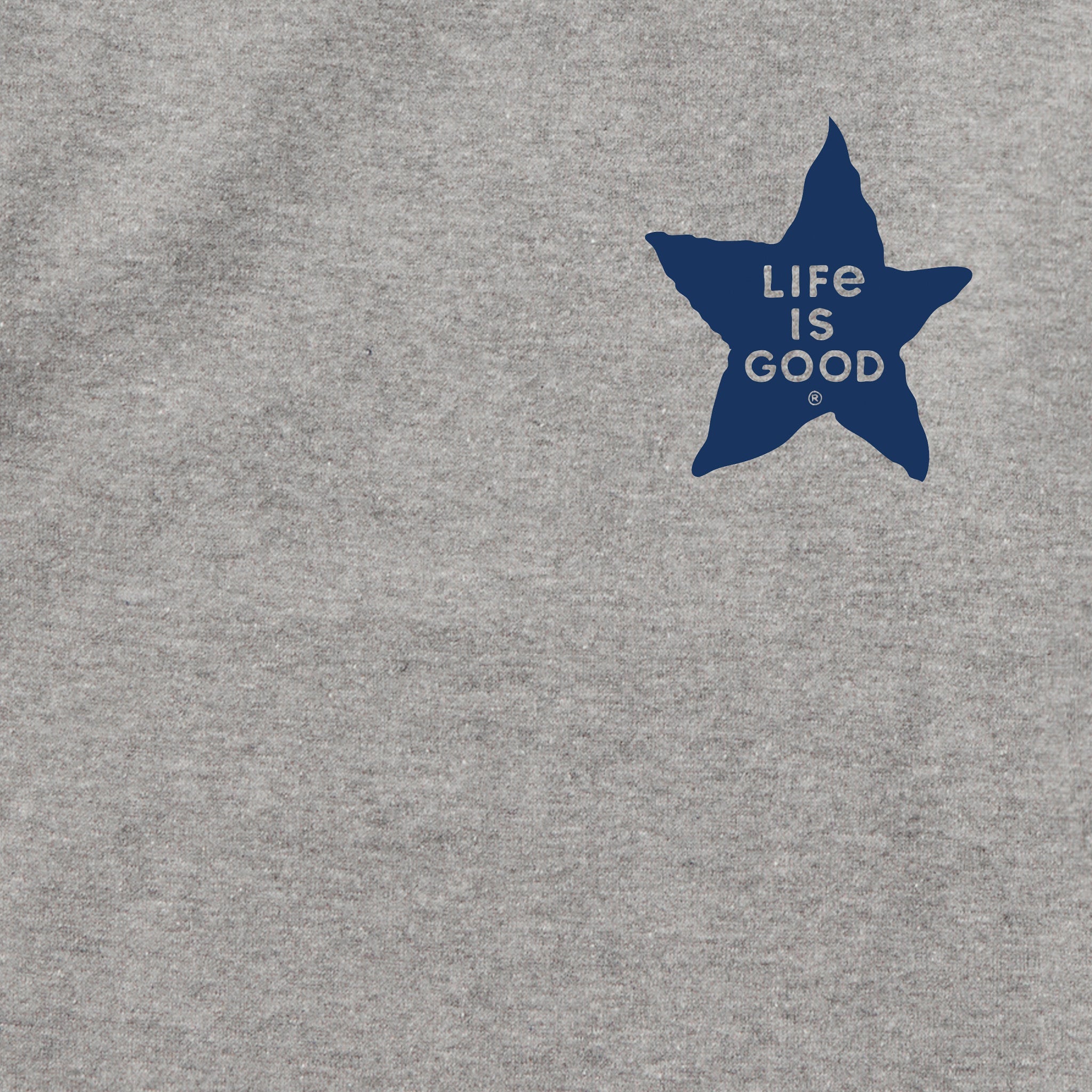 Adult Unisex Home of the Brave Raggedy Flag Every Wear Crew Sweatshirt