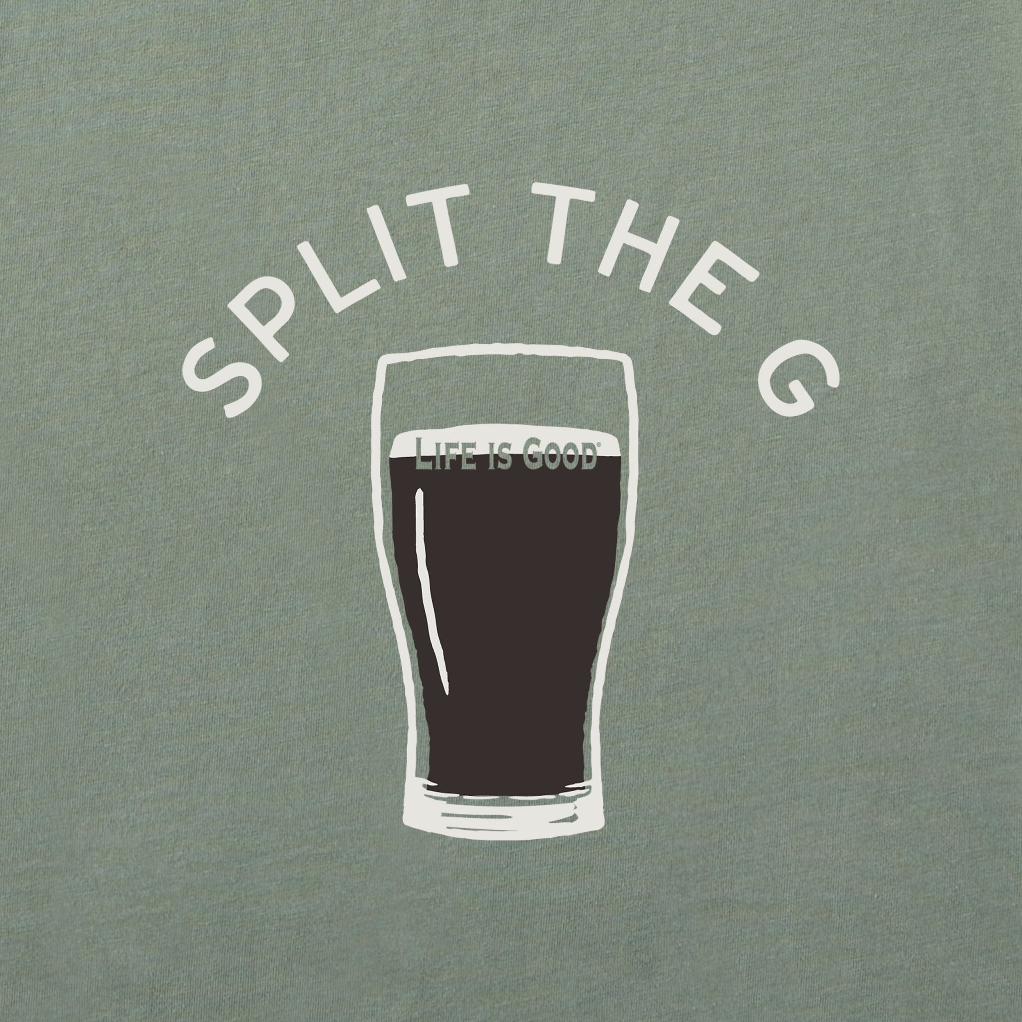 Men's Simply Split the G Short Sleeve Crusher Tee