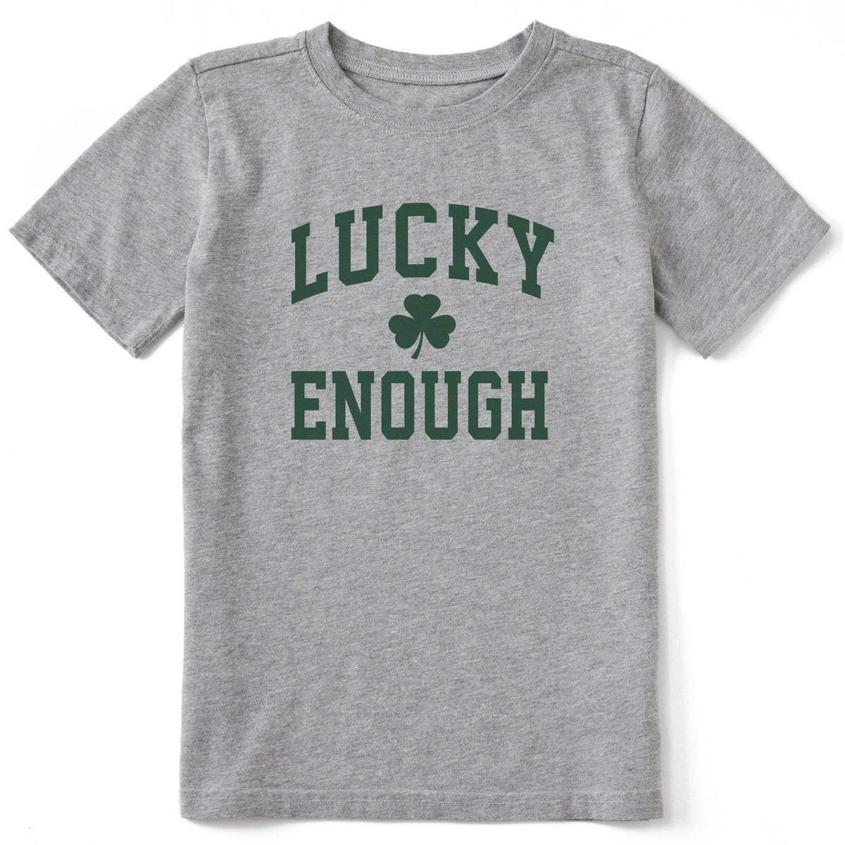 Kids Lucky Enough Arch Short Sleeve Crusher Tee