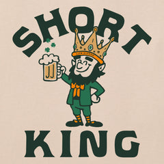 Men's Short King Short Sleeve Crusher Tee