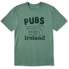 Men's Pubs Sunblock Short Sleeve Crusher Tee