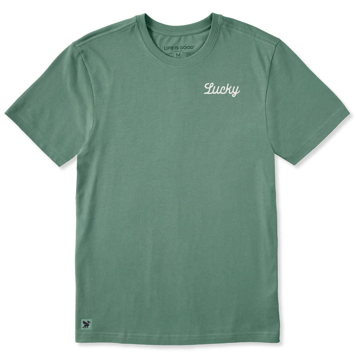 Men's Lil Lucky Script Short Sleeve Crusher Tee