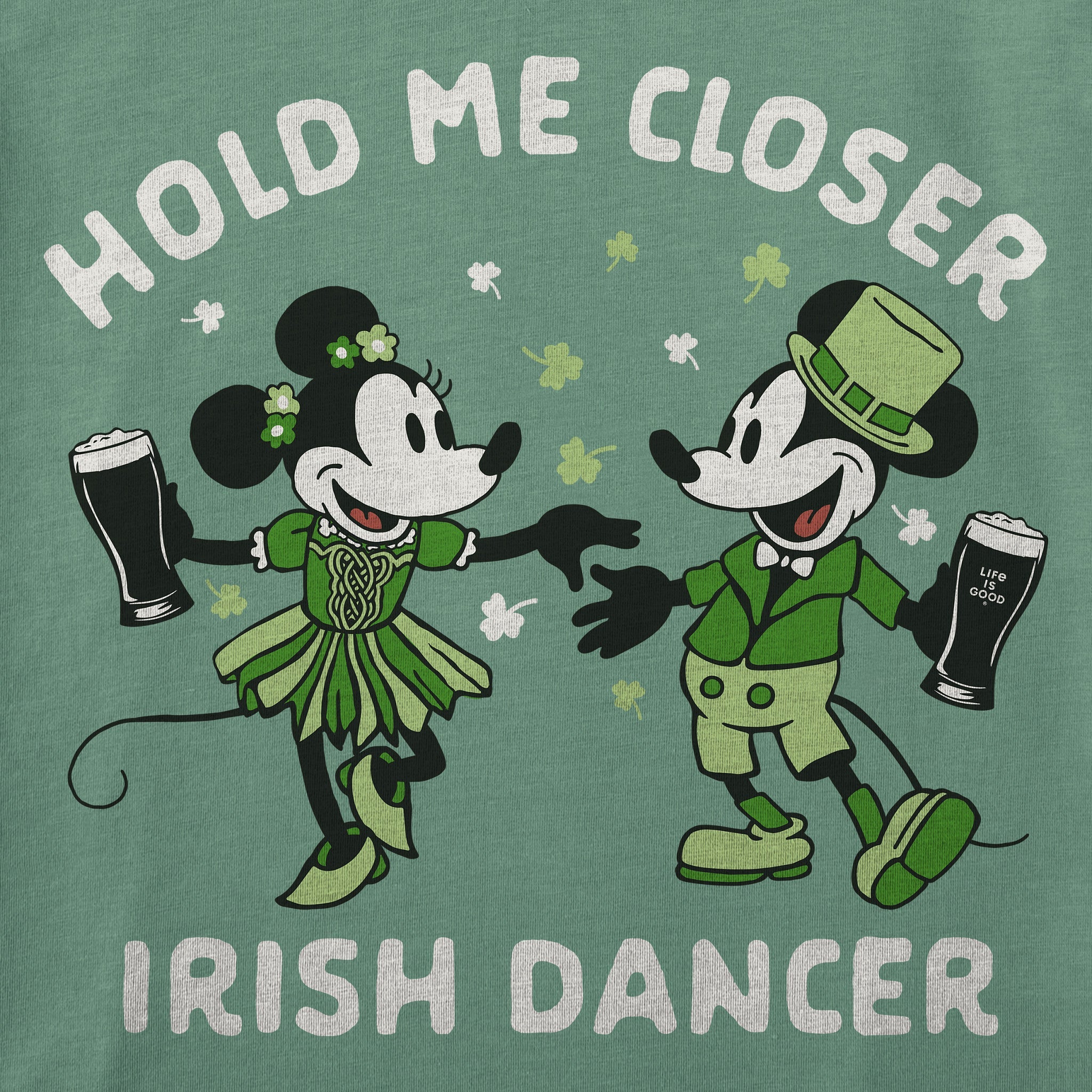 Men's Hold Me Closer Irish Dancer Short Sleeve Crusher Tee