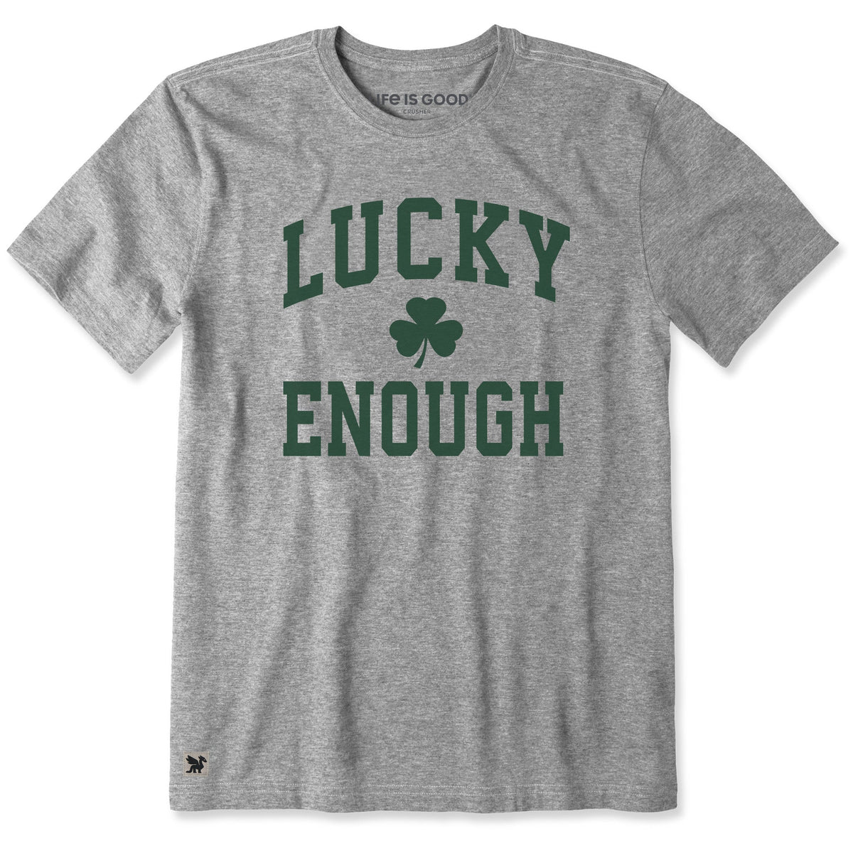 Men's Lucky Enough Arch Short Sleeve Crusher Tee