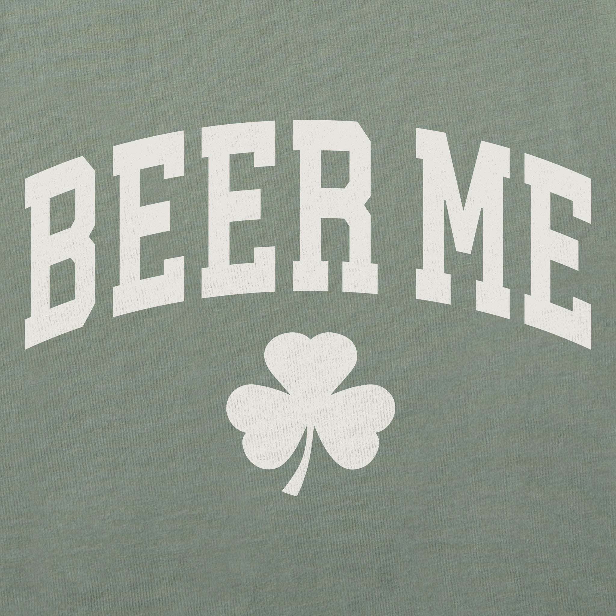 Men's Beer Me Shamrock Arch Short Sleeve Crusher Tee