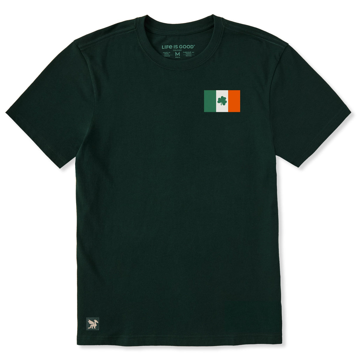 Men's Lil Irish Flag Short Sleeve Crusher Tee
