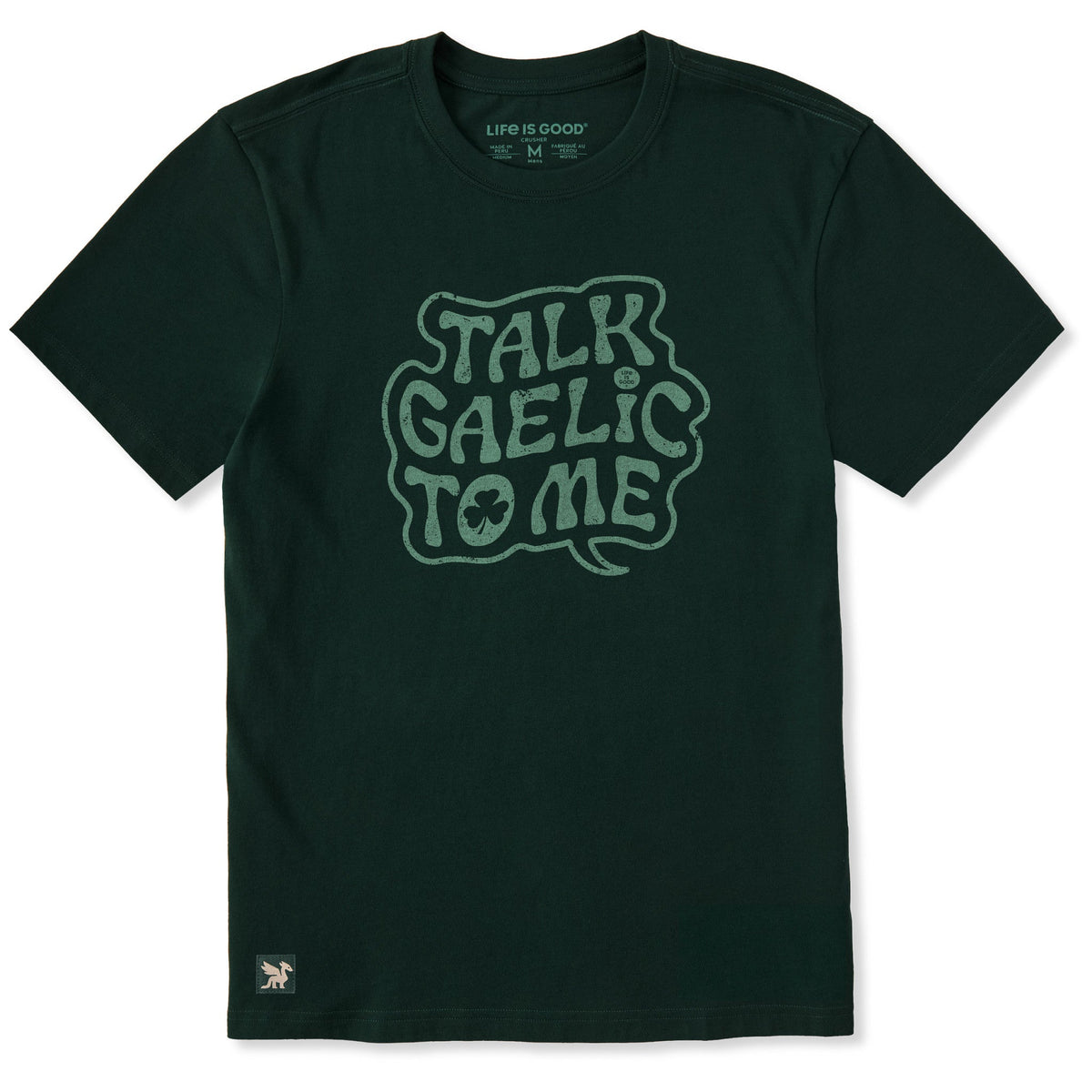 Men's Talk Gaelic to Me Short Sleeve Crusher Tee
