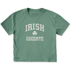 Women's Irish Goodbye Arch Short Sleeve Crusher Boxy Tee