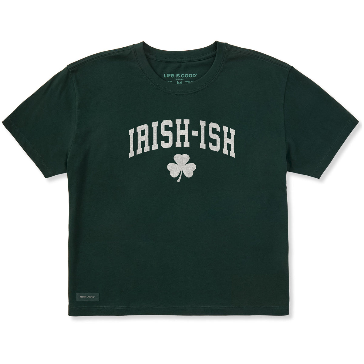 Women's Irish-ish Arch Short Sleeve Crusher Boxy Tee