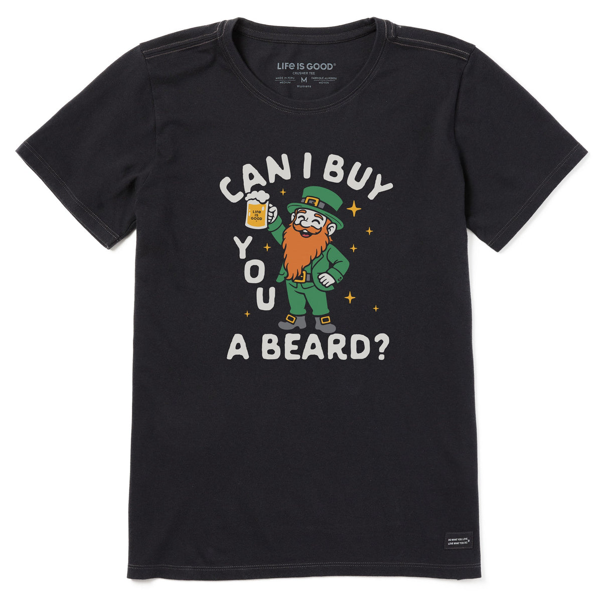 Women's Can I Buy You a Beard Short Sleeve Crusher Tee
