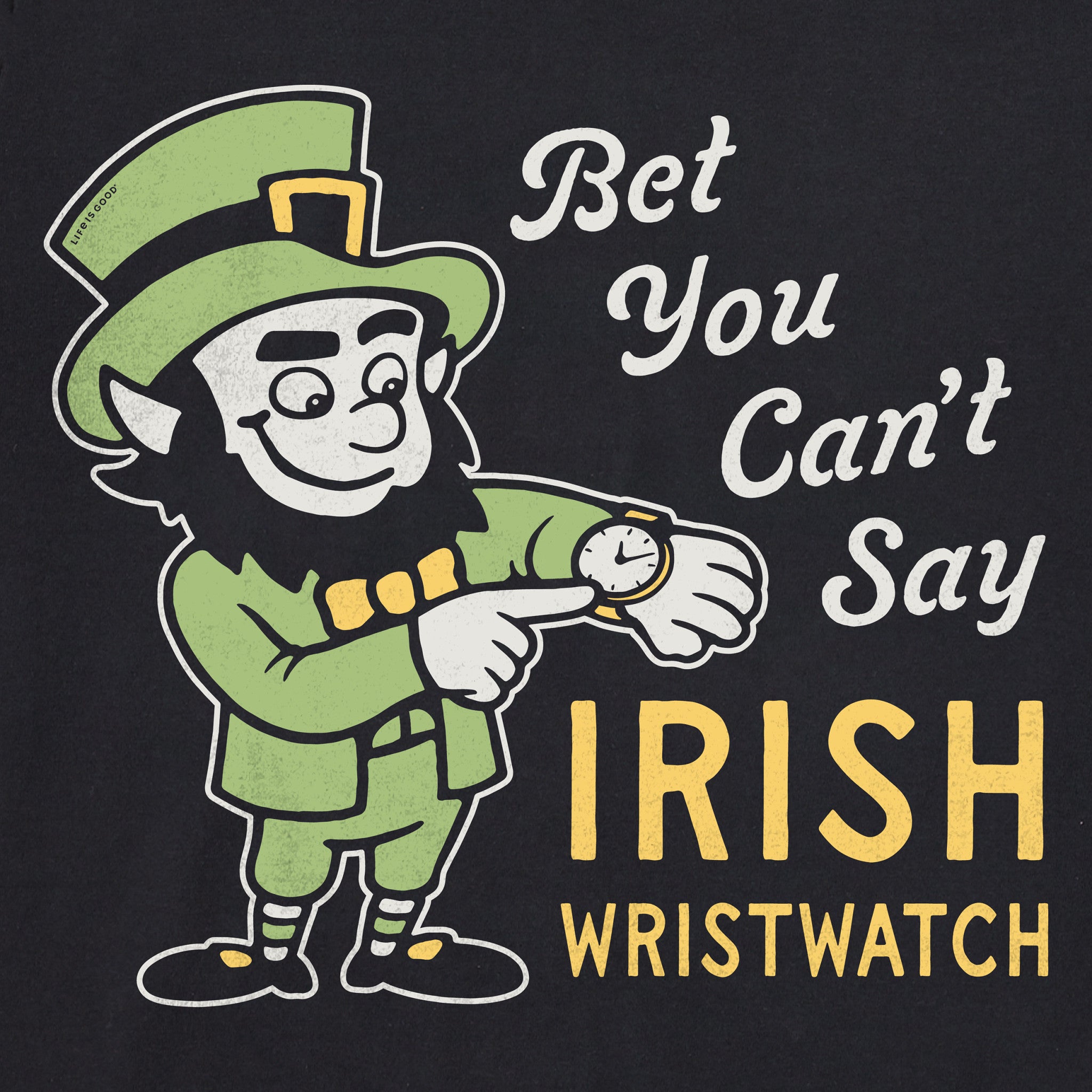 Women's Irish Wristwatch Short Sleeve Crusher Tee