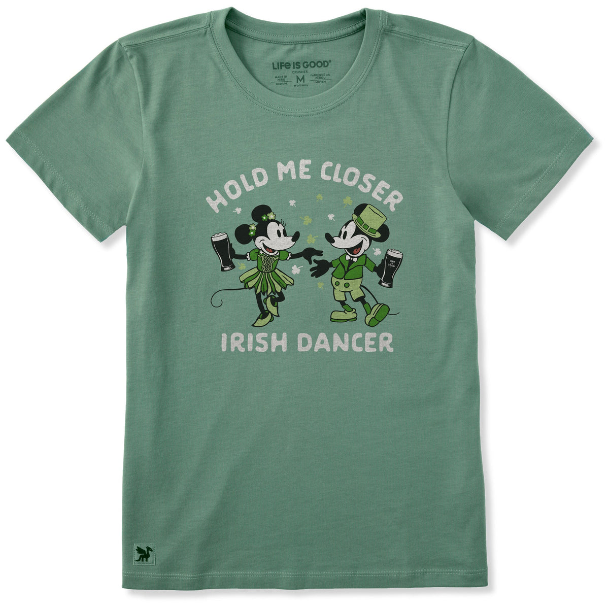 Women's Hold Me Closer Irish Dancer Short Sleeve Crusher Tee