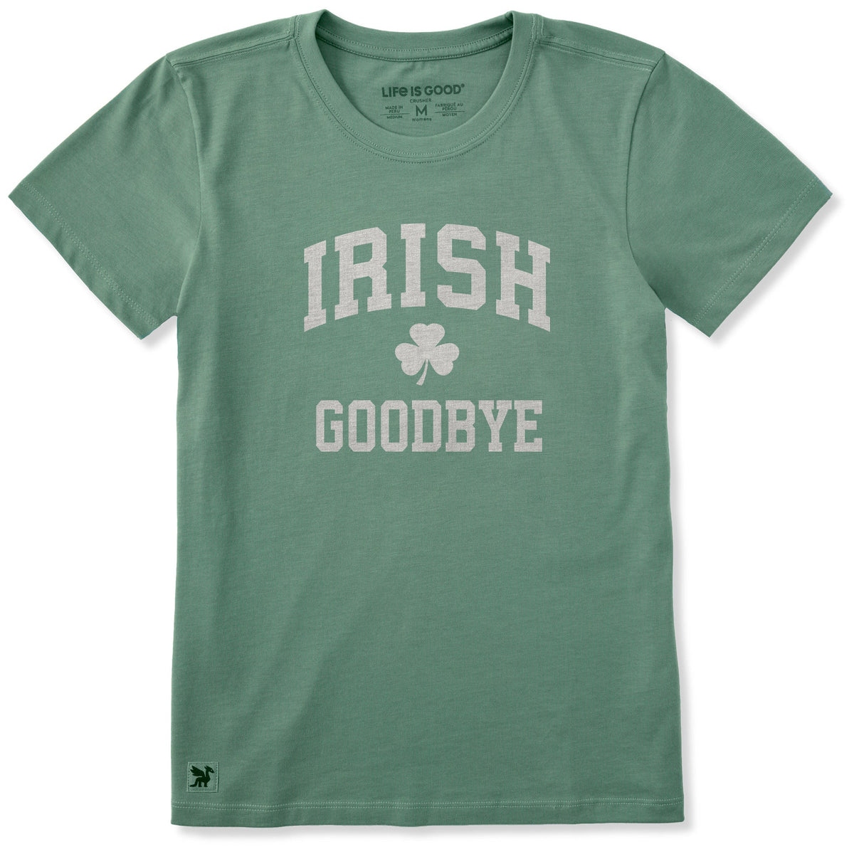 Women's Irish Goodbye Arch Short Sleeve Crusher Tee