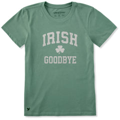 Women's Irish Goodbye Arch Short Sleeve Crusher Tee