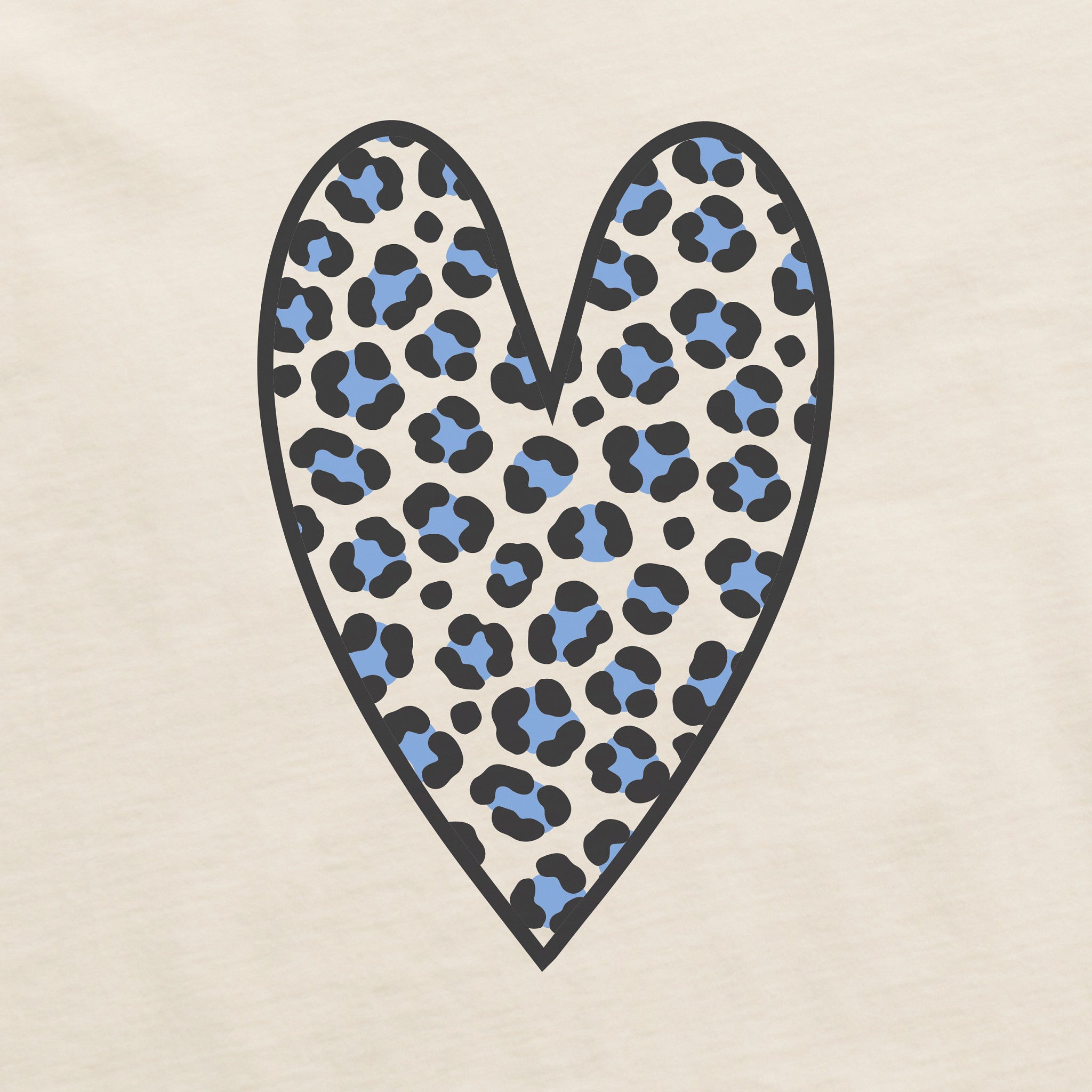 Women's Cat Print Heart Crusher-LITE Shrunken Tee