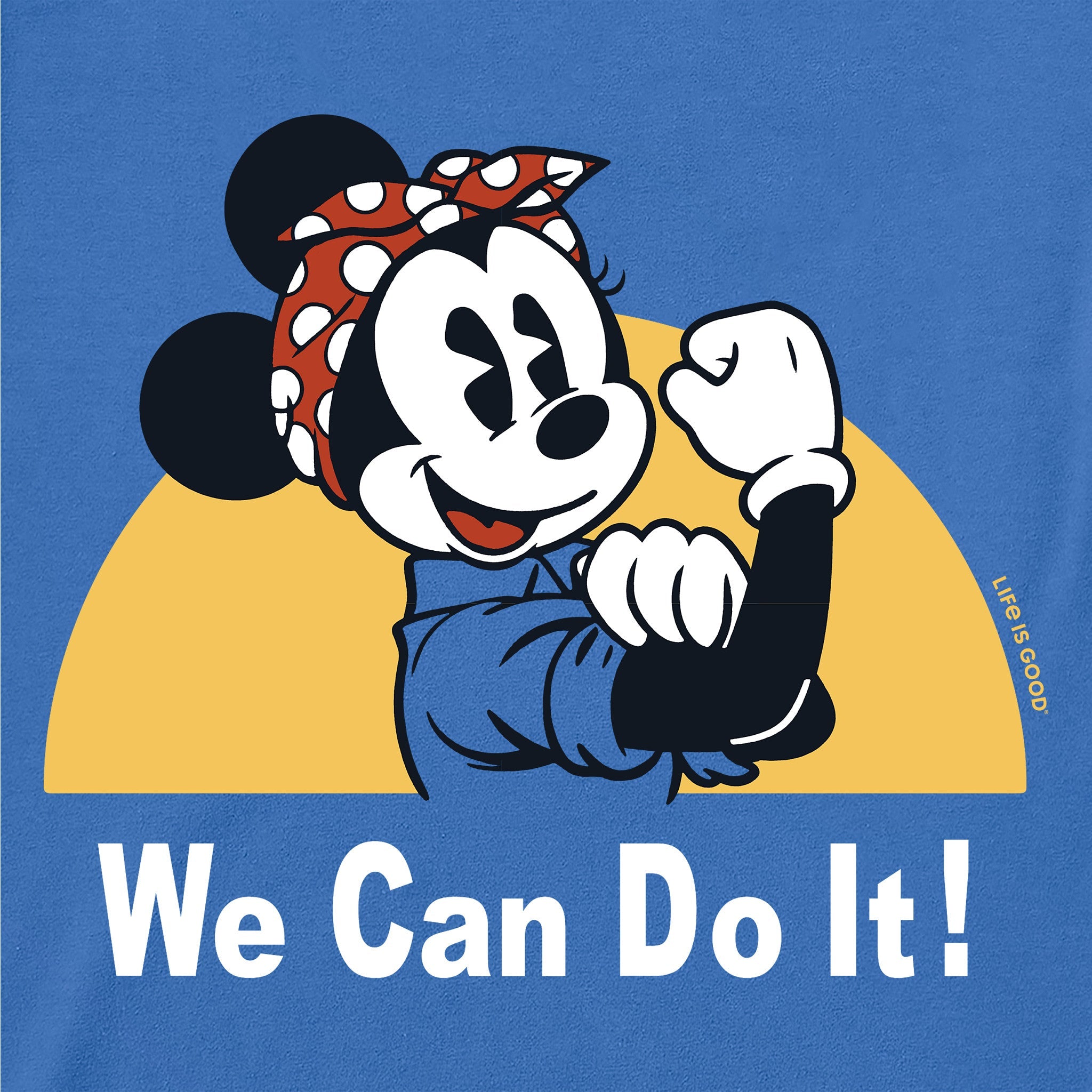 Kids We Can Do It Mini Short Sleeve Crusher Tee