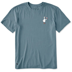 Men's Wine Goose Short Sleeve Crusher Tee