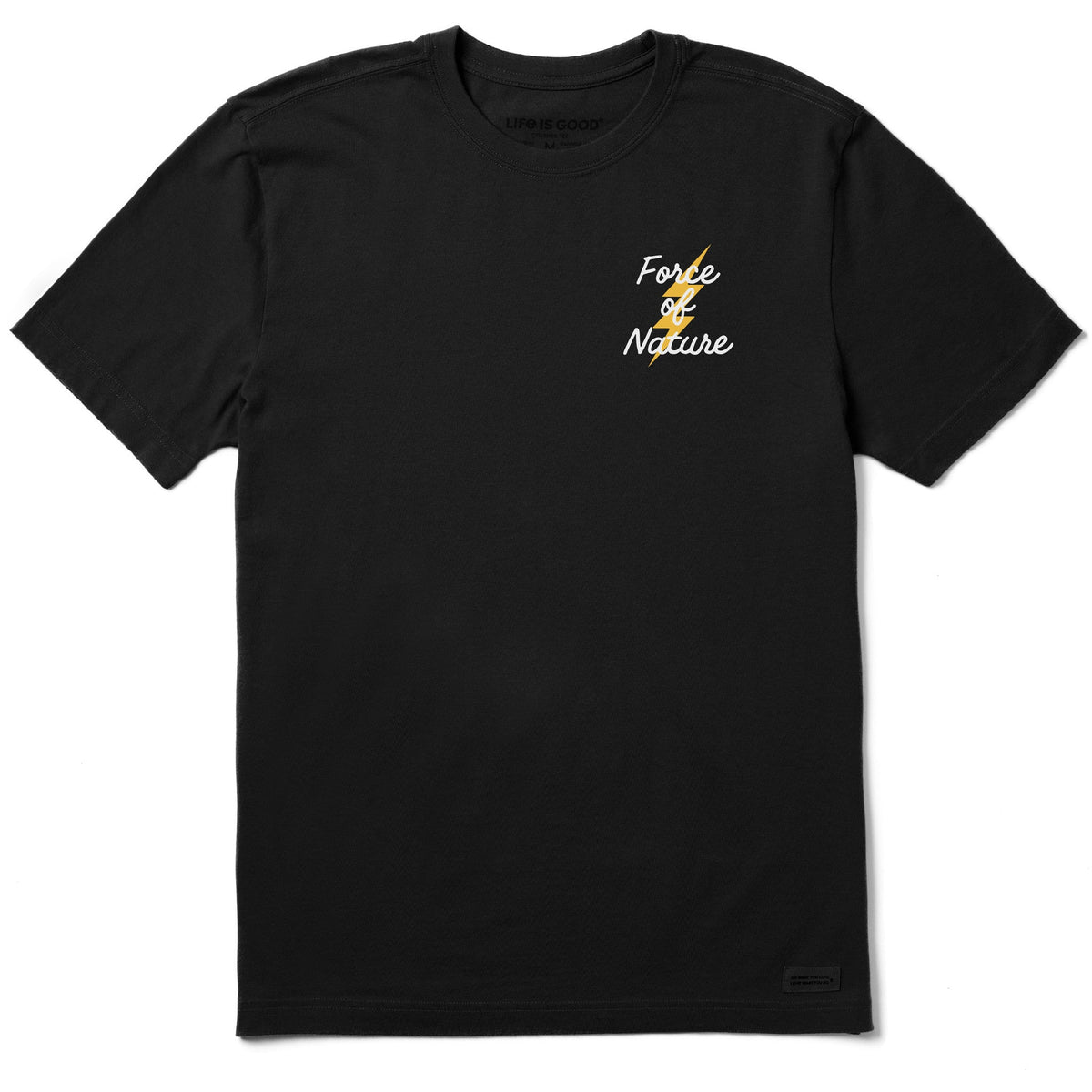 Men's Force of Nature Script Short Sleeve Crusher Tee