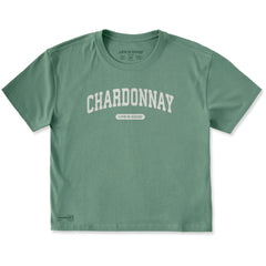 Women's Chardonnay Arch Short Sleeve Crusher Boxy Tee