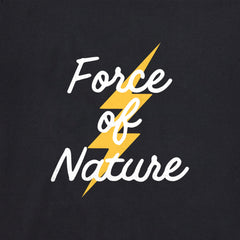 Women's Force of Nature Script Short Sleeve Crusher Boxy Tee