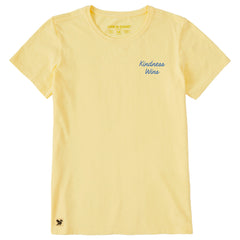 Women's Kindness Wins Script Short Sleeve Crusher Tee