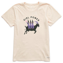 Women's Girl Power Witches Short Sleeve Crusher Tee