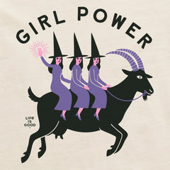 Women's Girl Power Witches Short Sleeve Crusher Tee