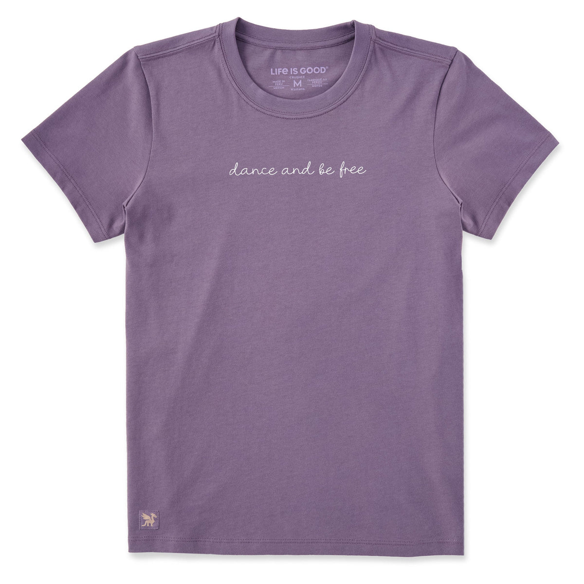 Women's Dance and Be Free Short Sleeve Crusher Tee