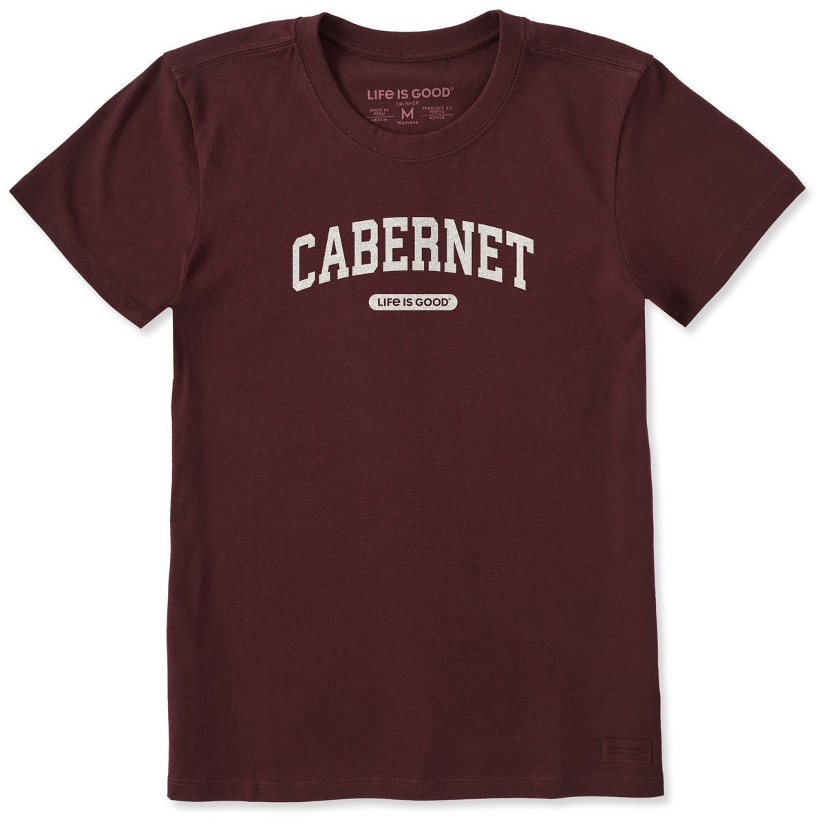 Women's Cabernet Arch Short Sleeve Crusher Tee