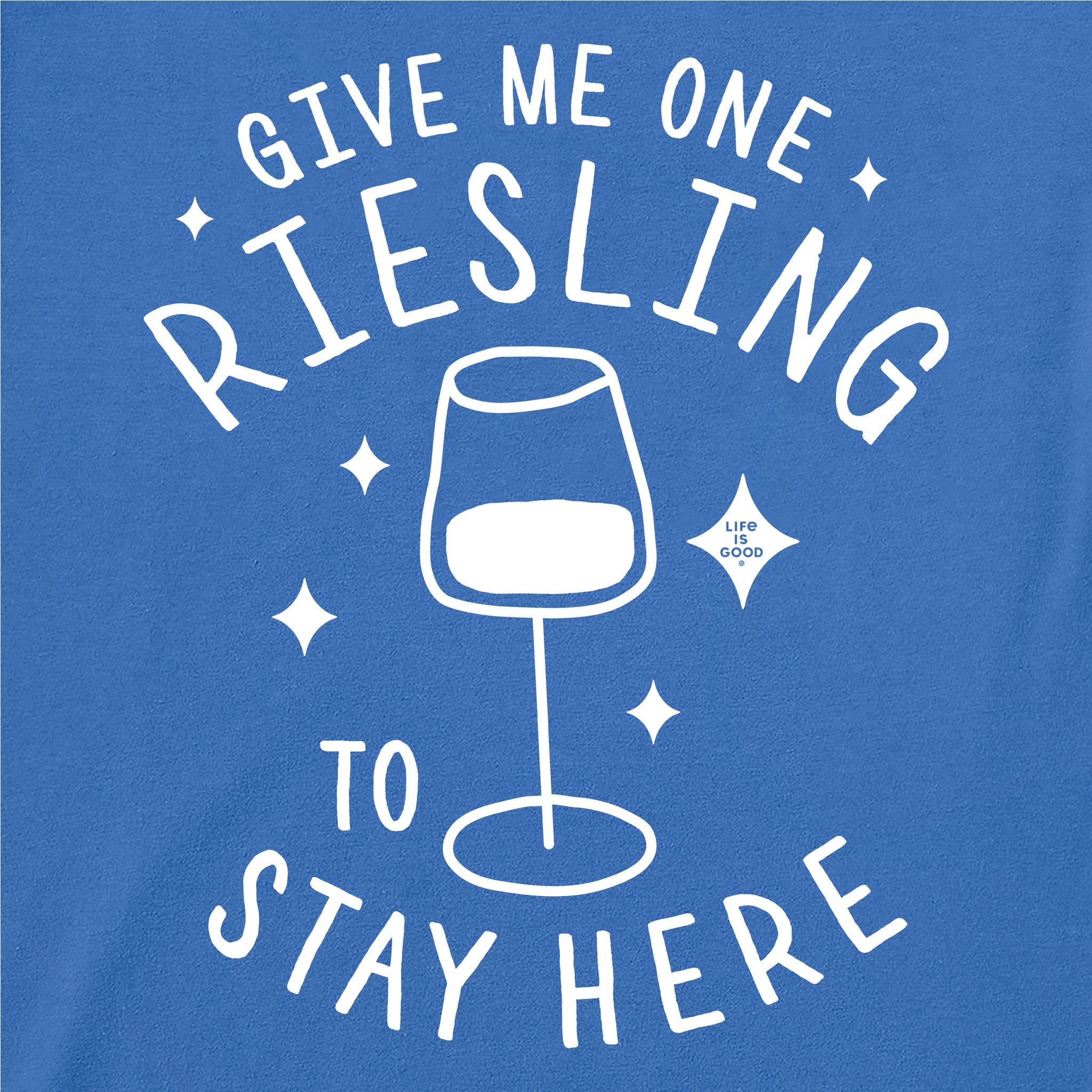 Women's Give Me One Riesling Short Sleeve Crusher Tee