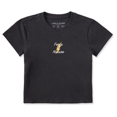 Women's Force of Nature Script Crusher-LITE Shrunken Tee