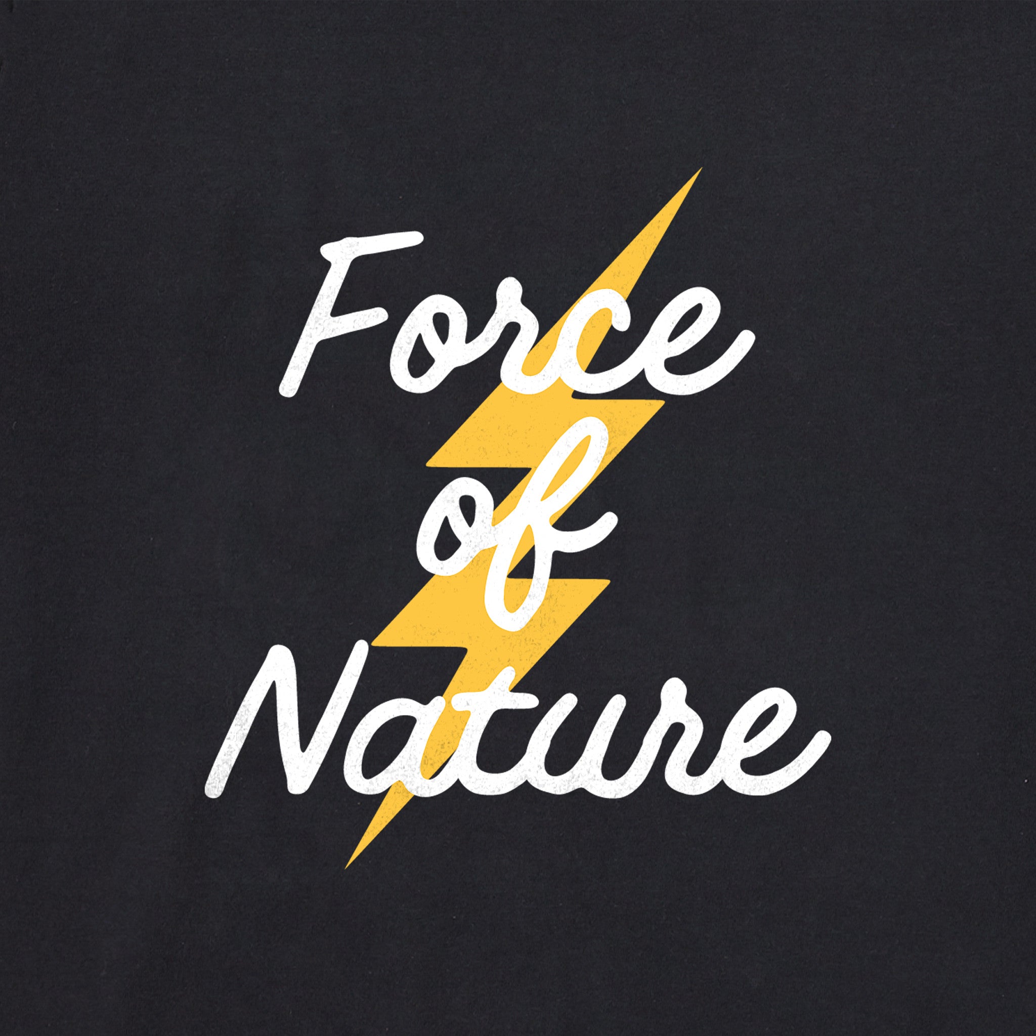 Women's Force of Nature Script Crusher-LITE Shrunken Tee