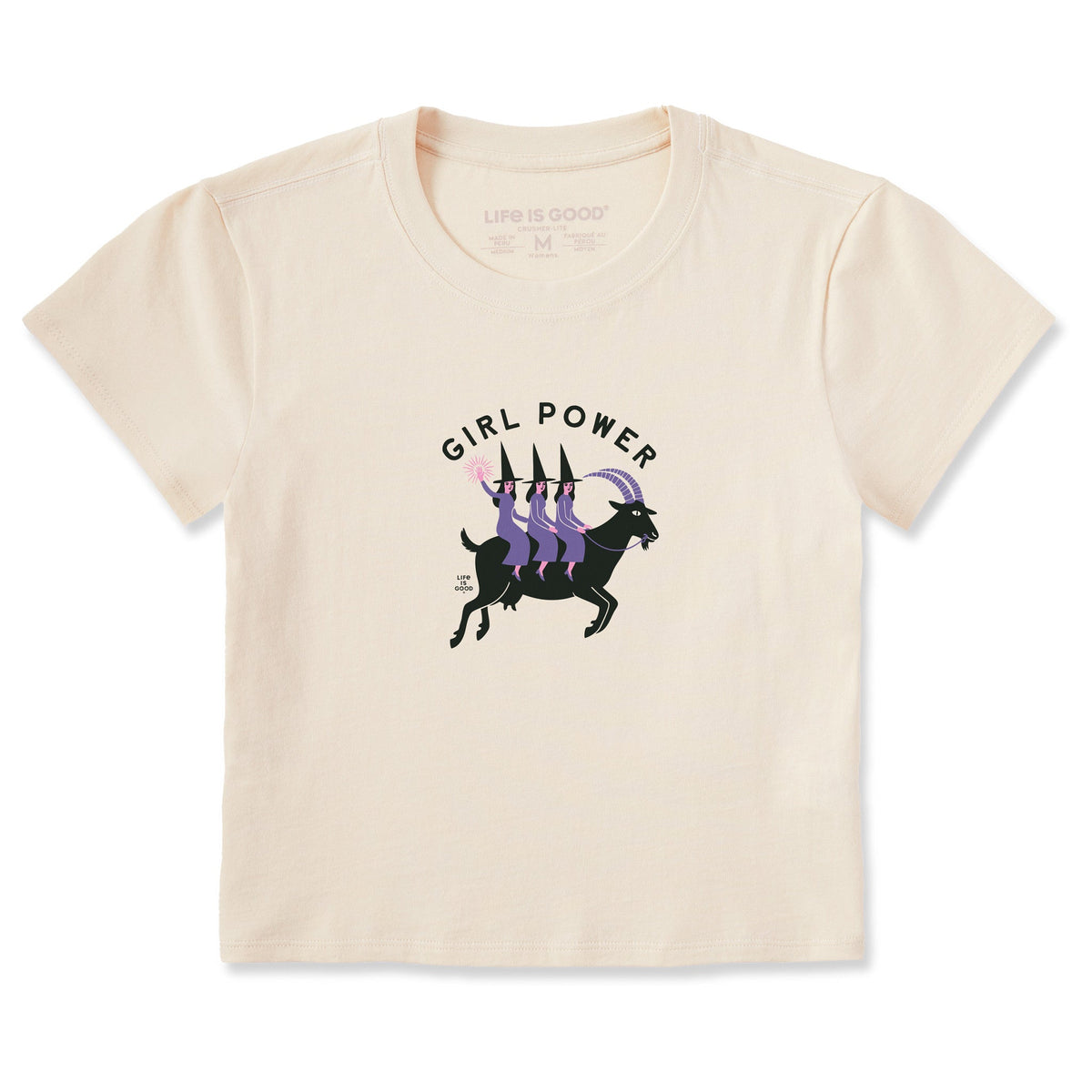 Women's Girl Power Witches Crusher-LITE Shrunken Tee