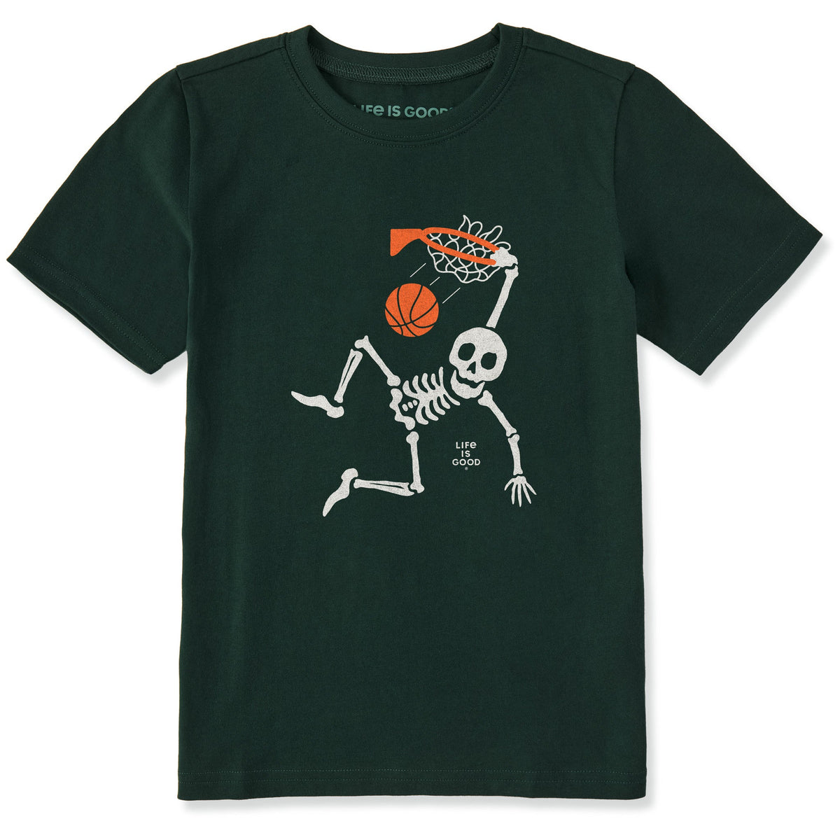 Kids Skeleton Slam Short Sleeve Crusher Tee
