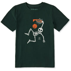Kids Skeleton Slam Short Sleeve Crusher Tee