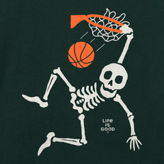 Kids Skeleton Slam Short Sleeve Crusher Tee