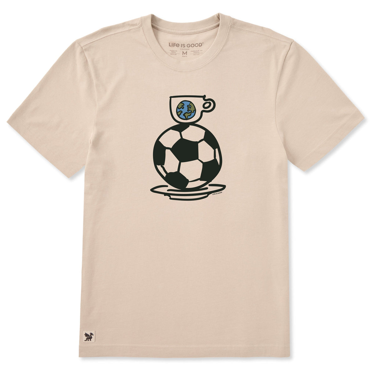 Men's Soccer Mug Short Sleeve Crusher Tee