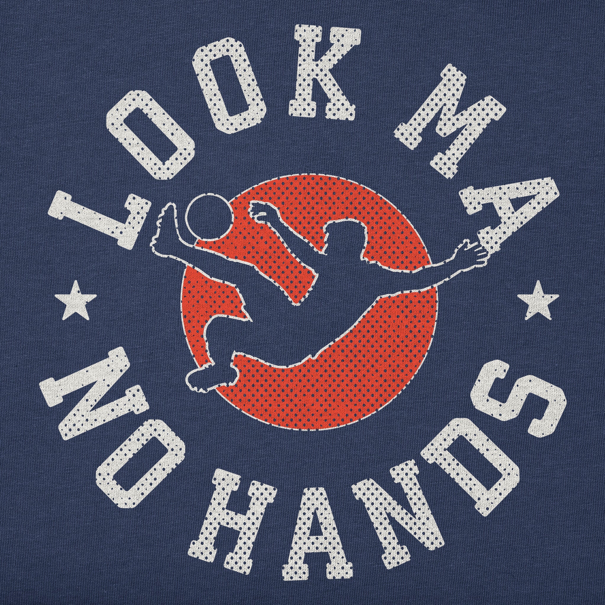 Men's Look Ma No Hands Short Sleeve Crusher Tee