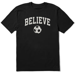 Men's Believe Soccer Arch Short Sleeve Crusher Tee