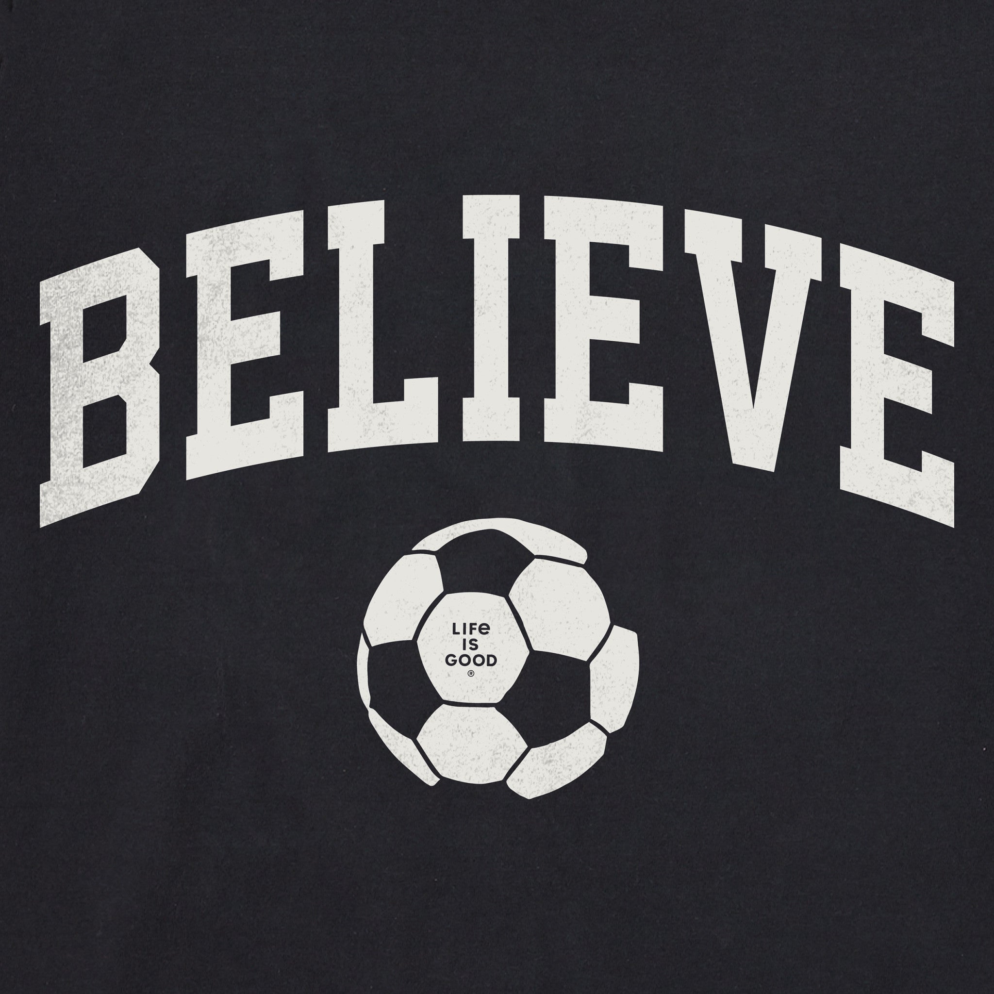 Men's Believe Soccer Arch Short Sleeve Crusher Tee