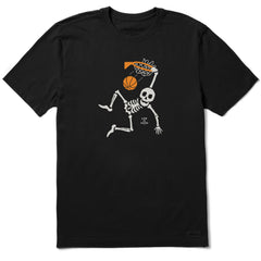 Men's Skeleton Slam Short Sleeve Crusher Tee