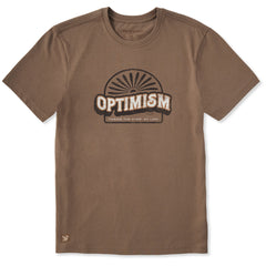 Men's Optimism Take the Over Short Sleeve Crusher Tee